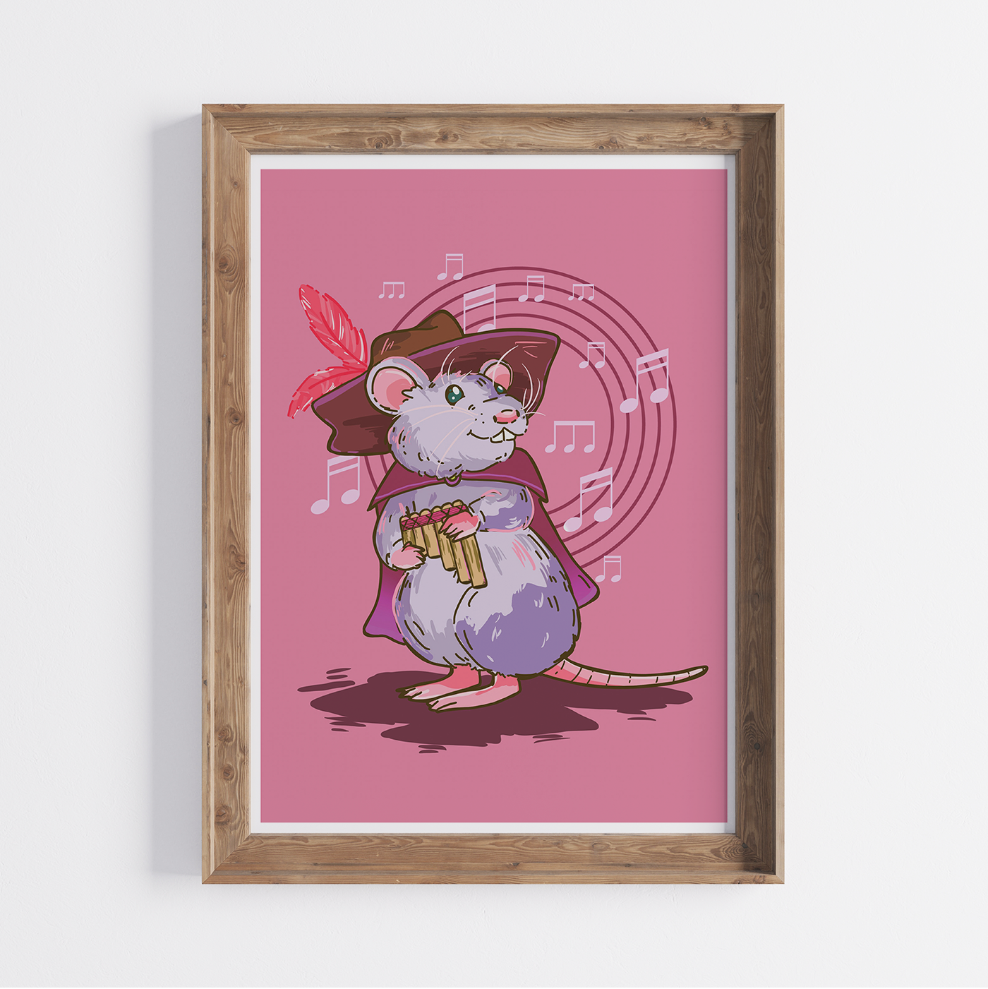 Snack Bard 5x7 Art Print