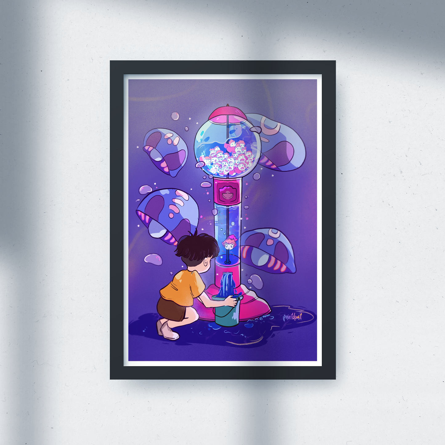 Ponyo Gumball 5x7 Art Print