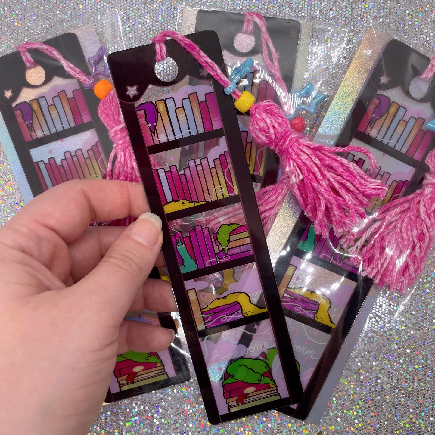 Worm on a String Bookmark