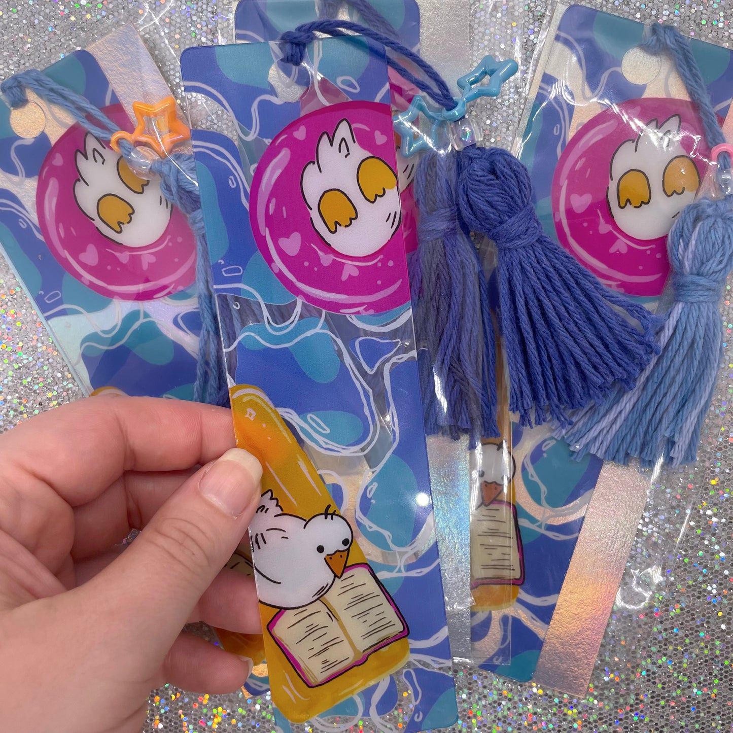 Poolside Ducks Bookmark