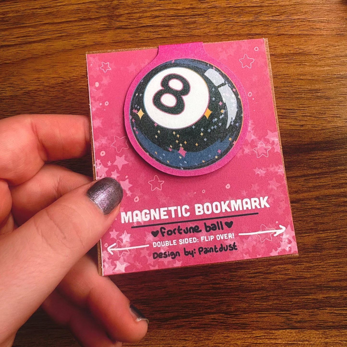 Fortune Ball Magnetic Bookmark