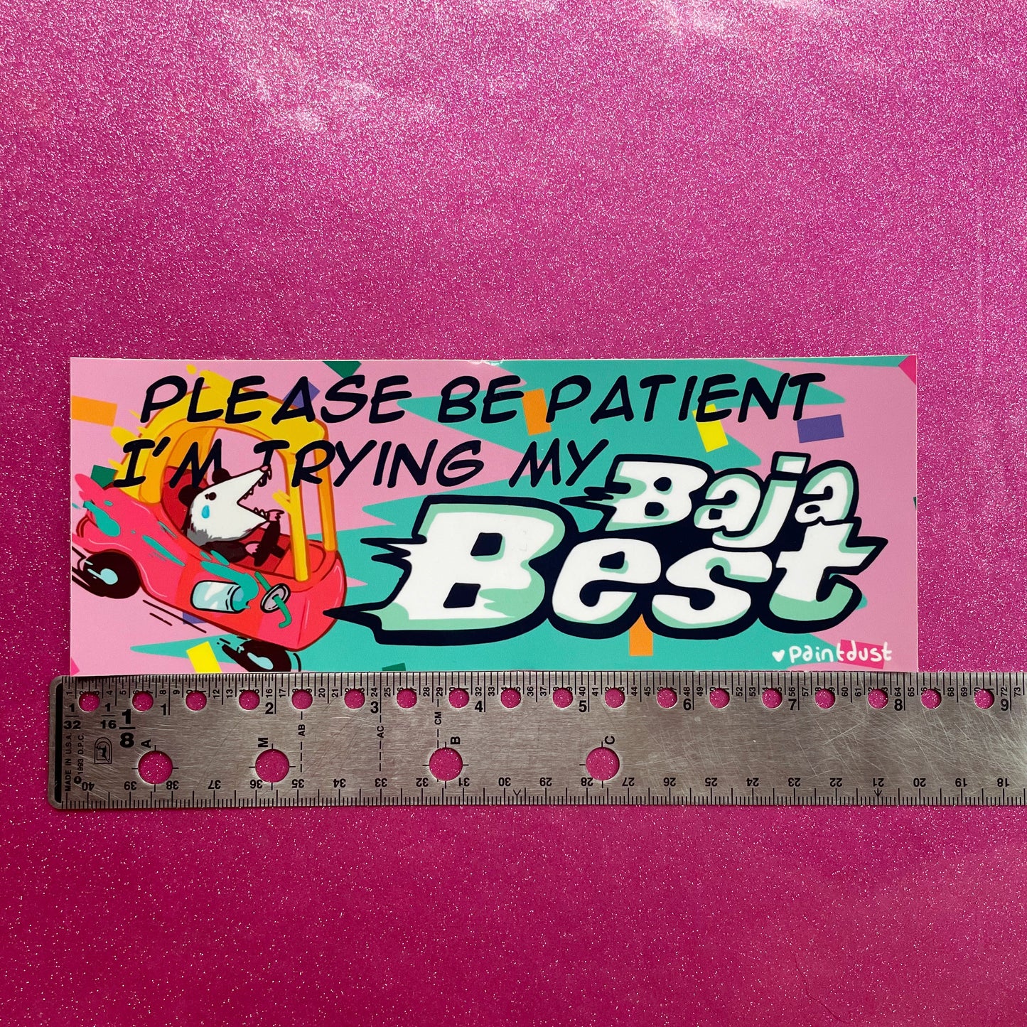 Baja Best Bumper Sticker