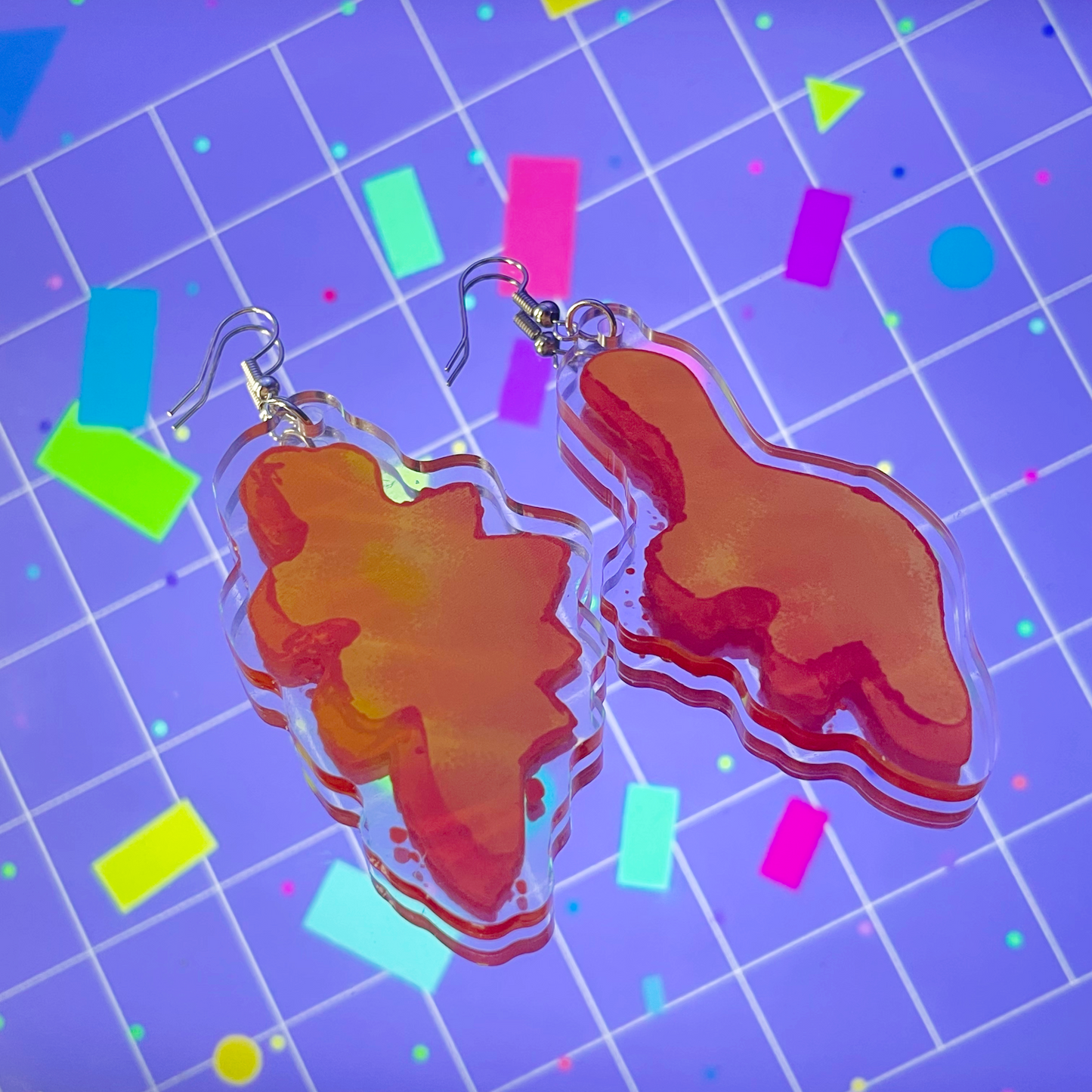 Dino Nugget Earrings