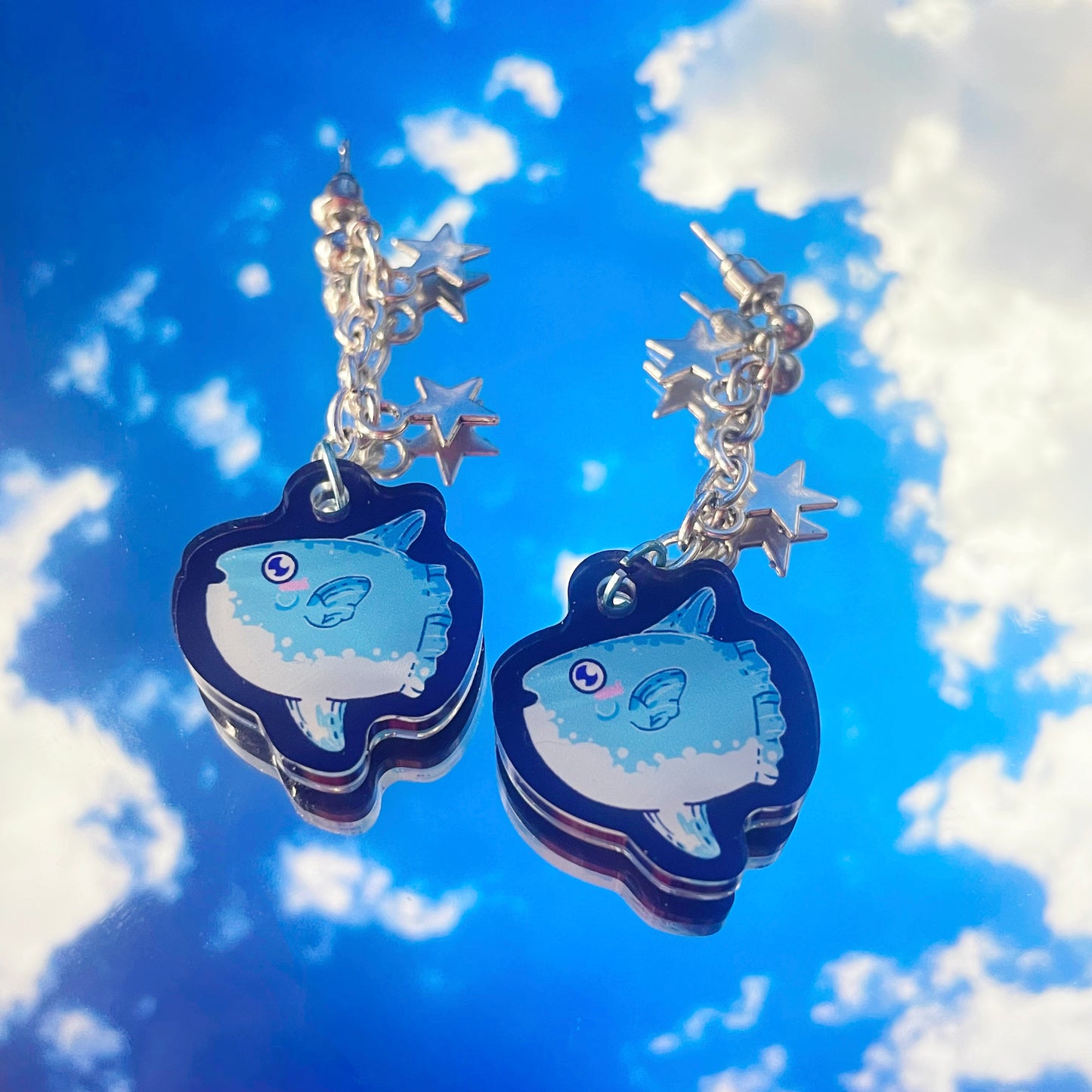 Sunfish Dangle Earrings