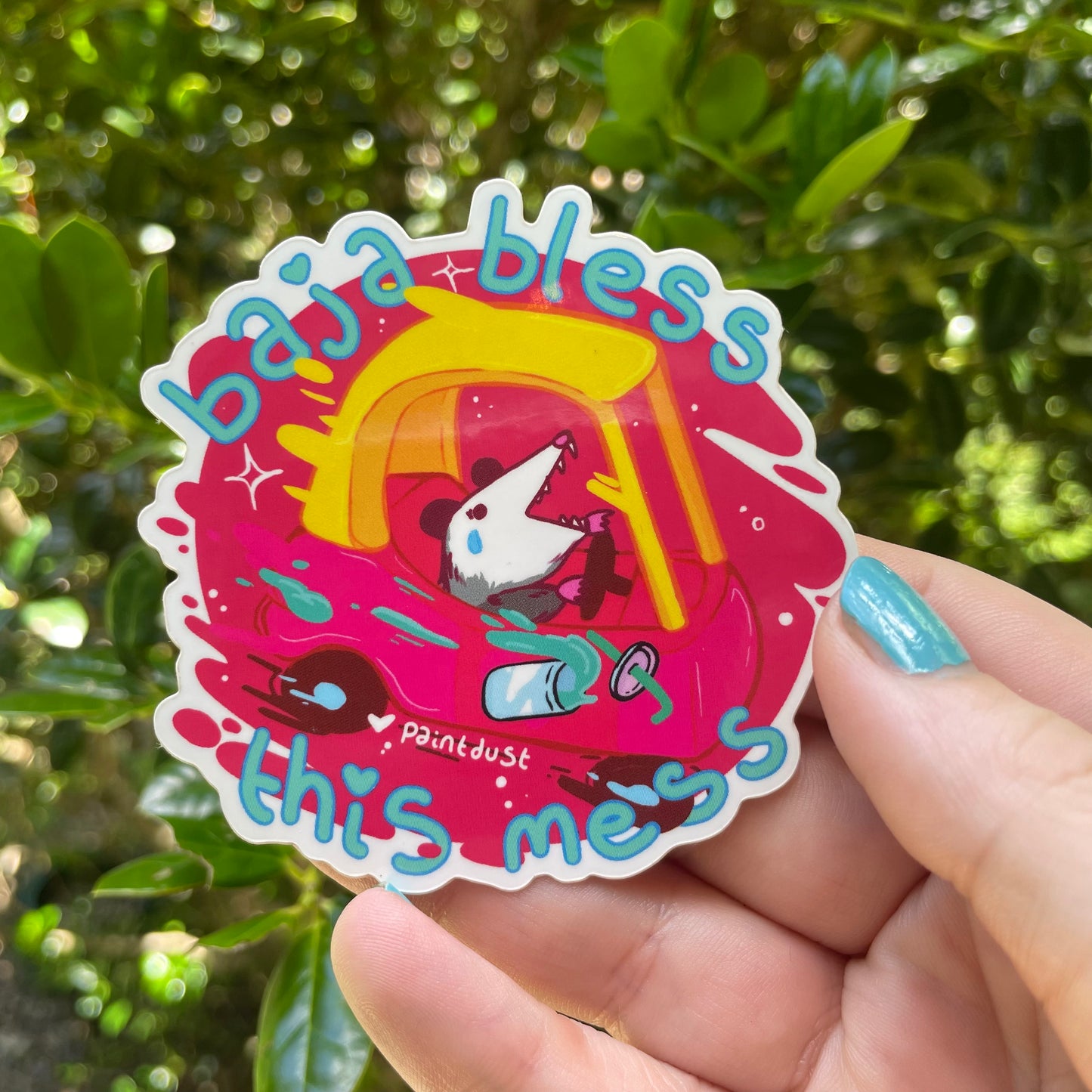 Baja Bless Sticker