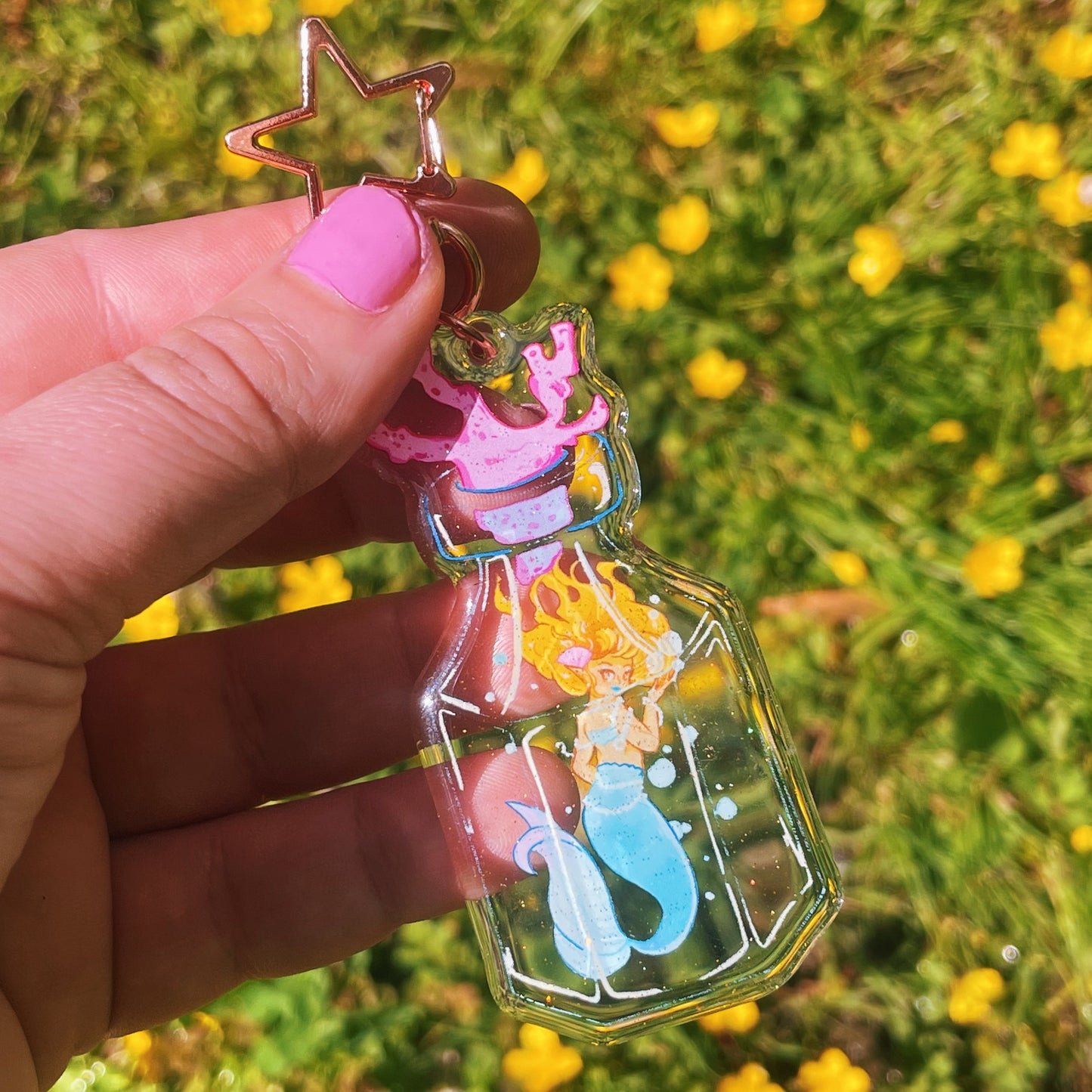 Bottled Water Fae Charm