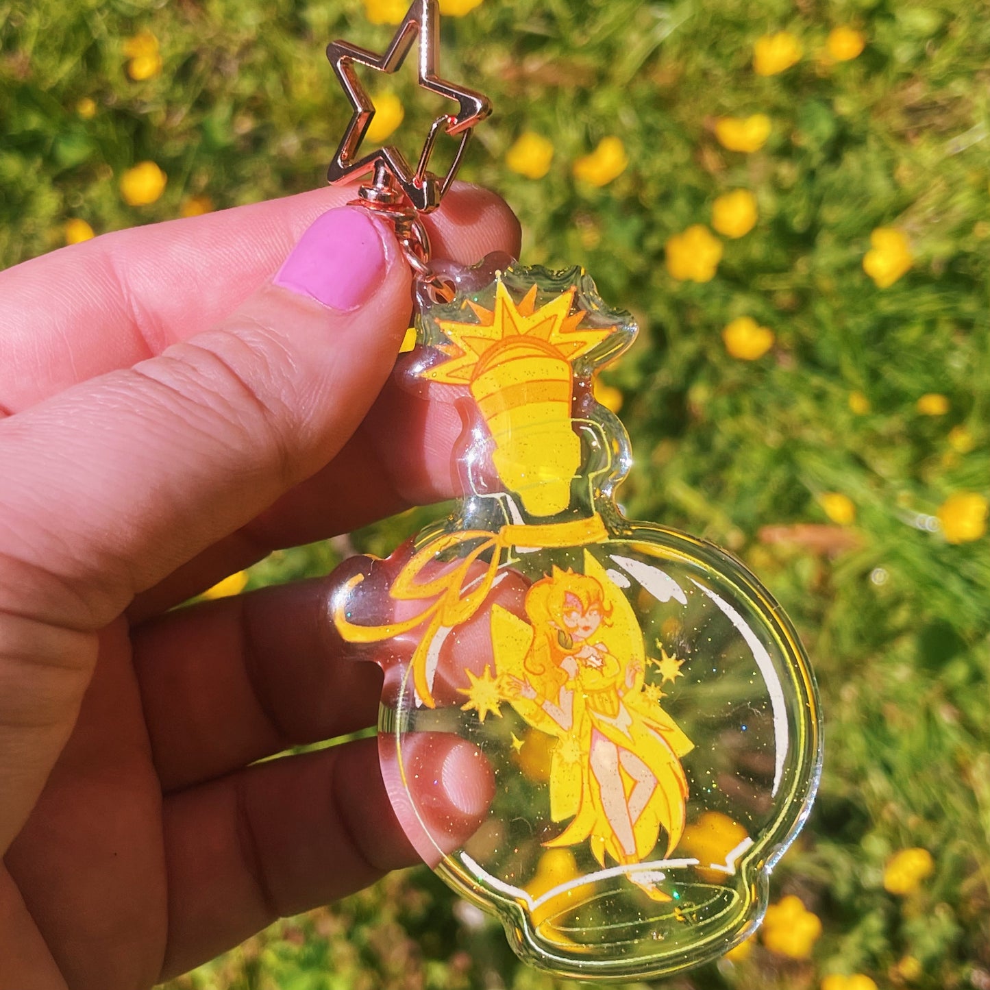 Bottled Light Fae Charm