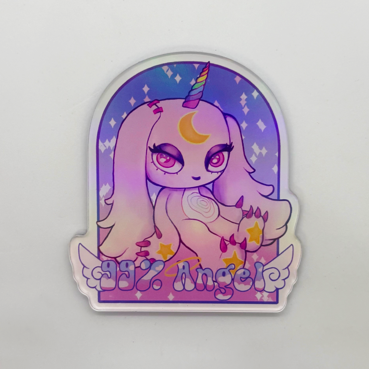 99% Angel Acrylic Magnet