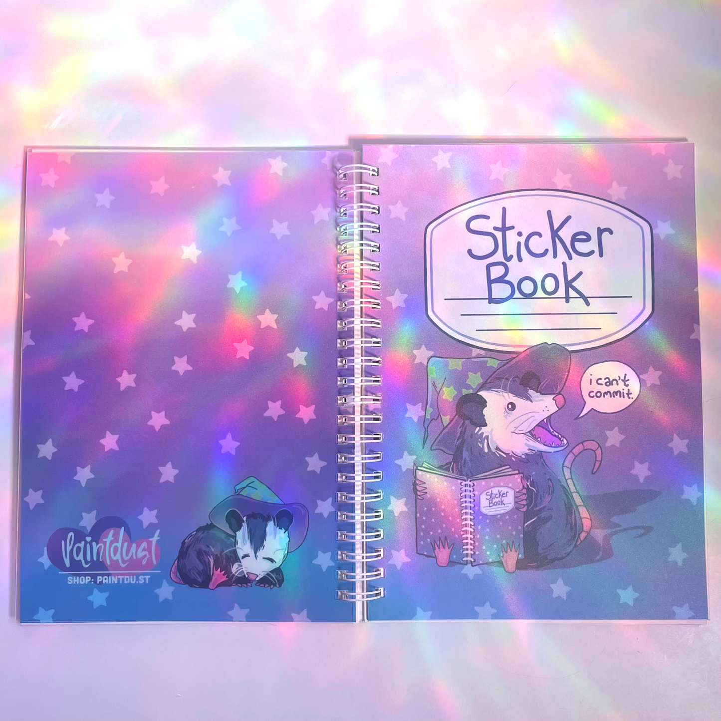 Trash Wizard Reusable Sticker Book
