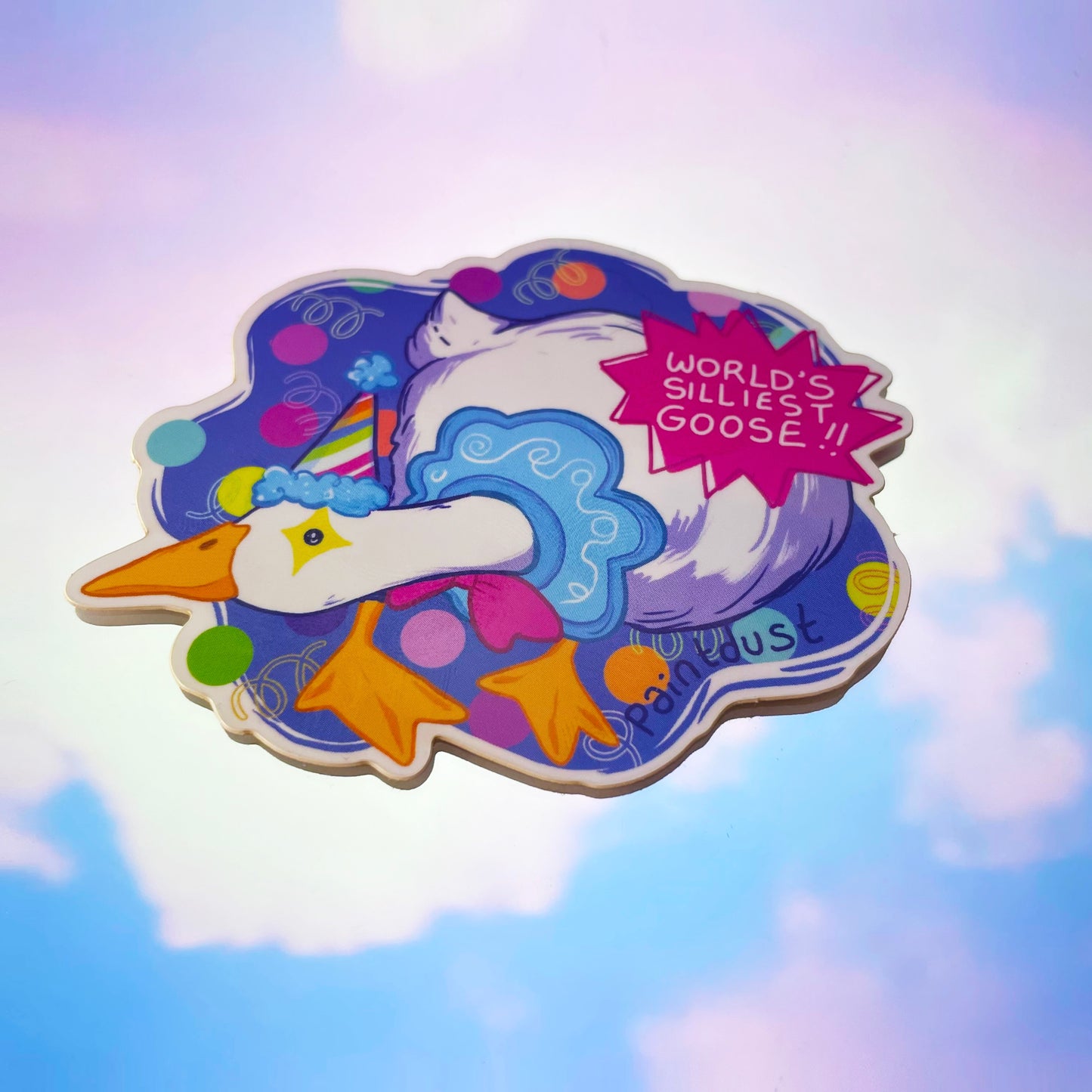 Silly Goose Sticker
