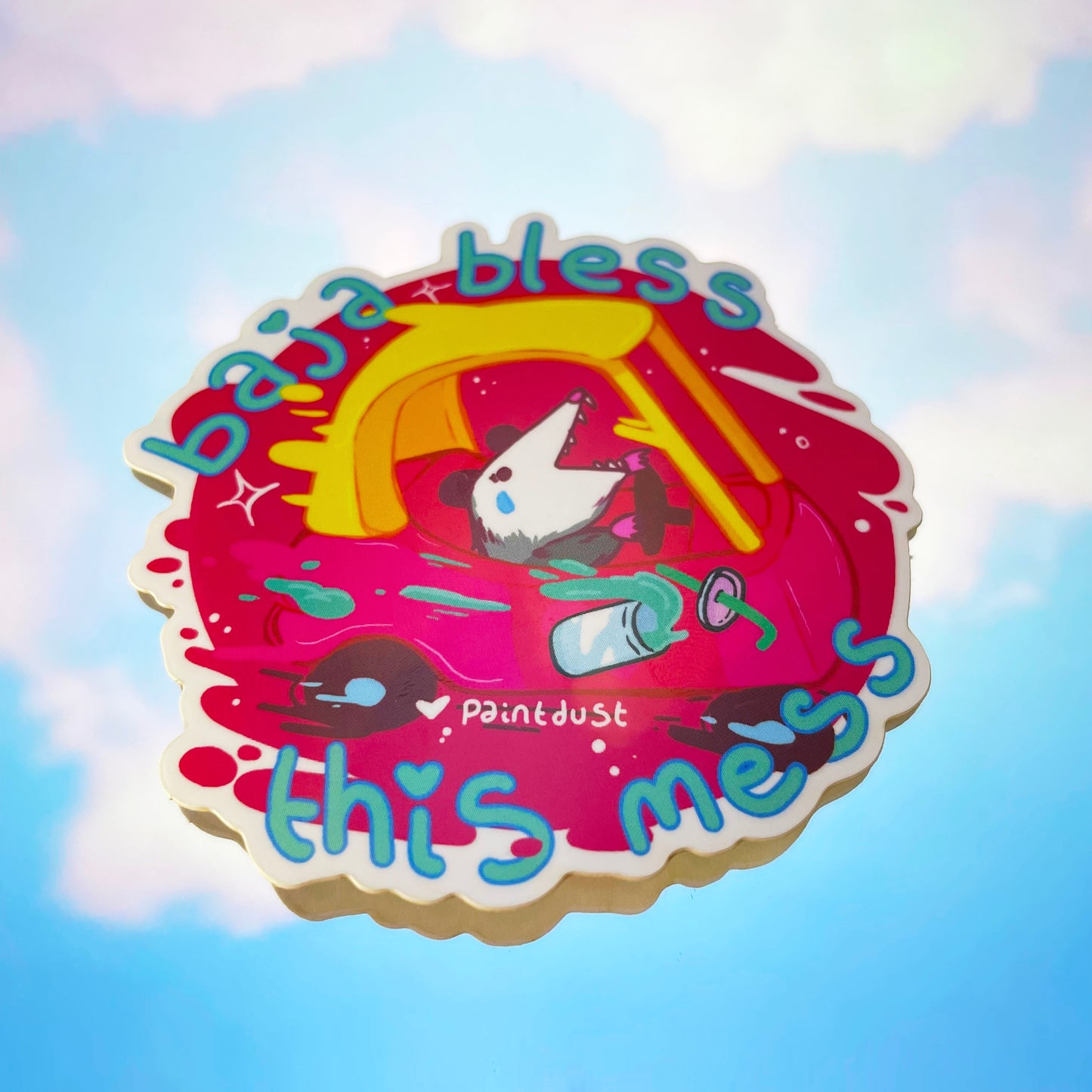 Baja Bless Sticker