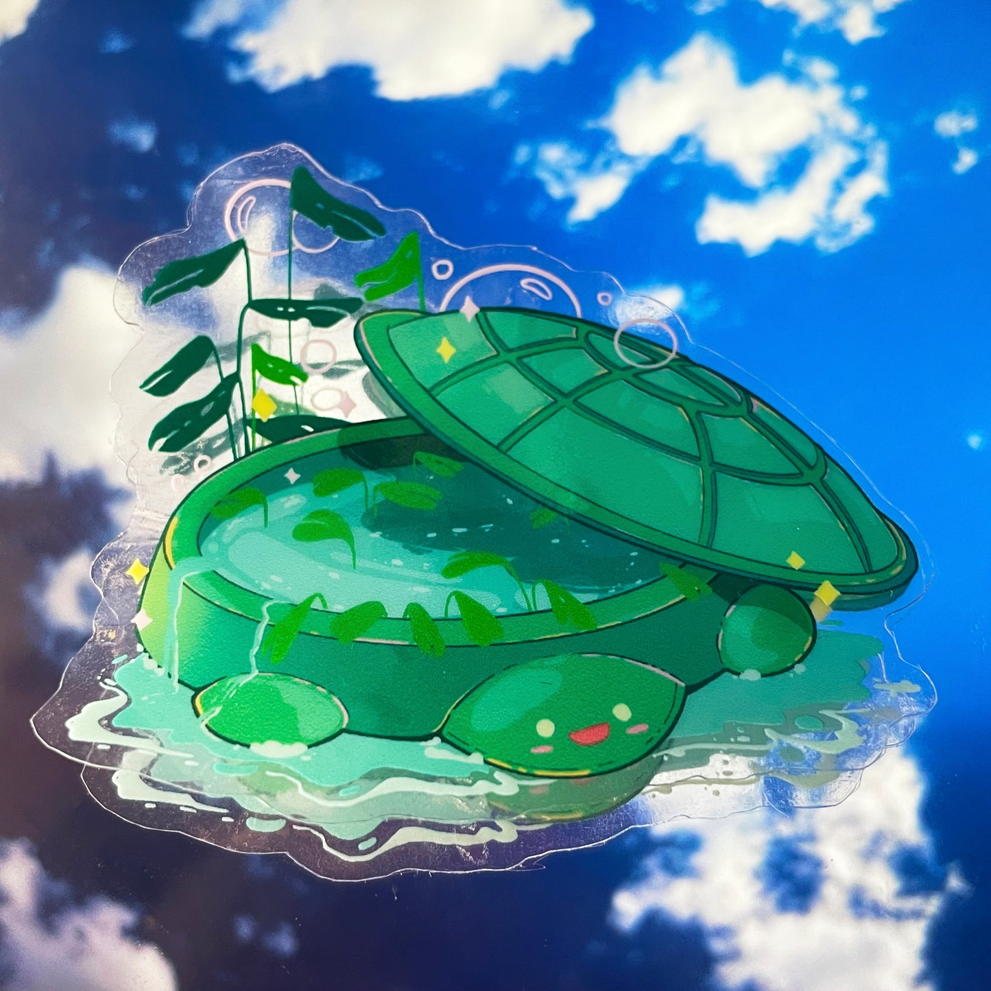Turtle Pit Throwback Sticker