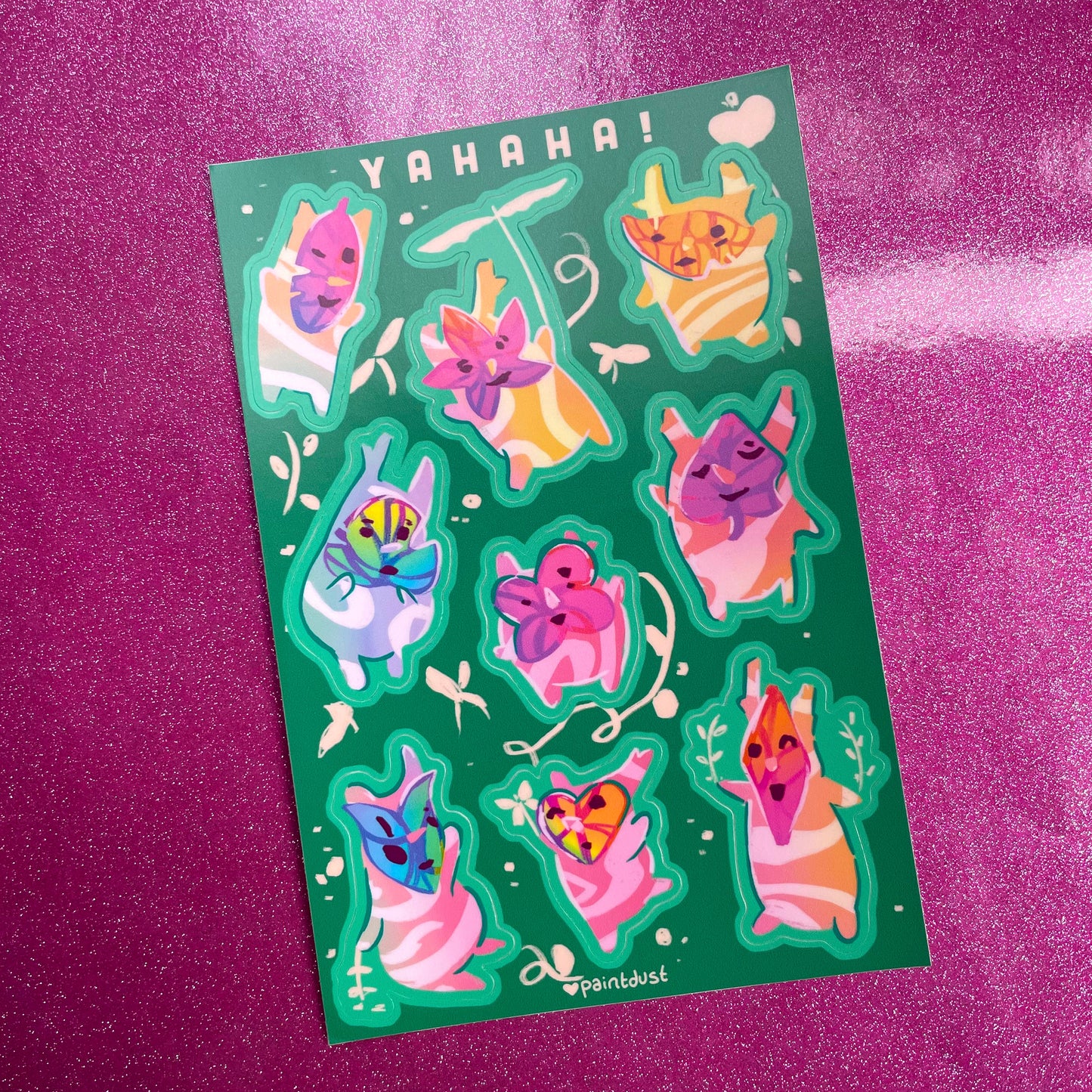 Colorful Koroks Sticker Sheet