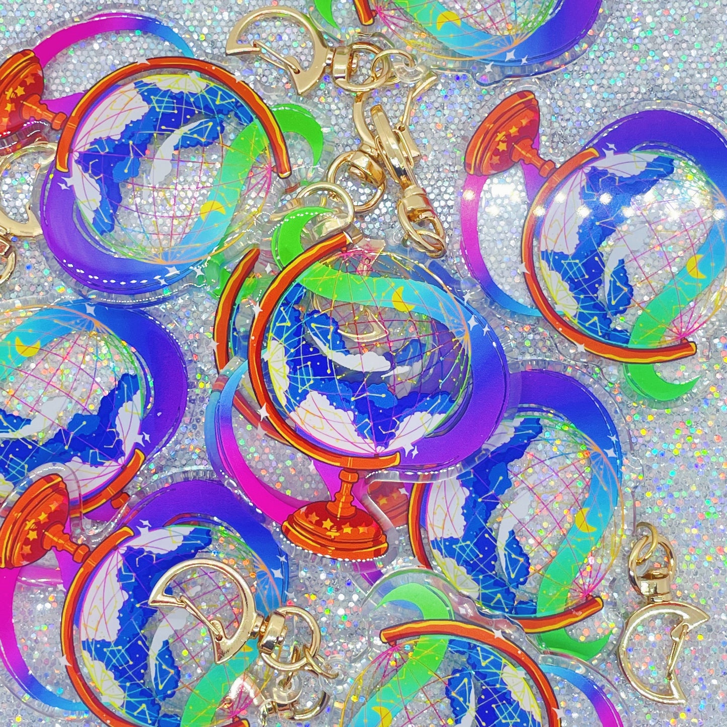 Constellation Globe Charm