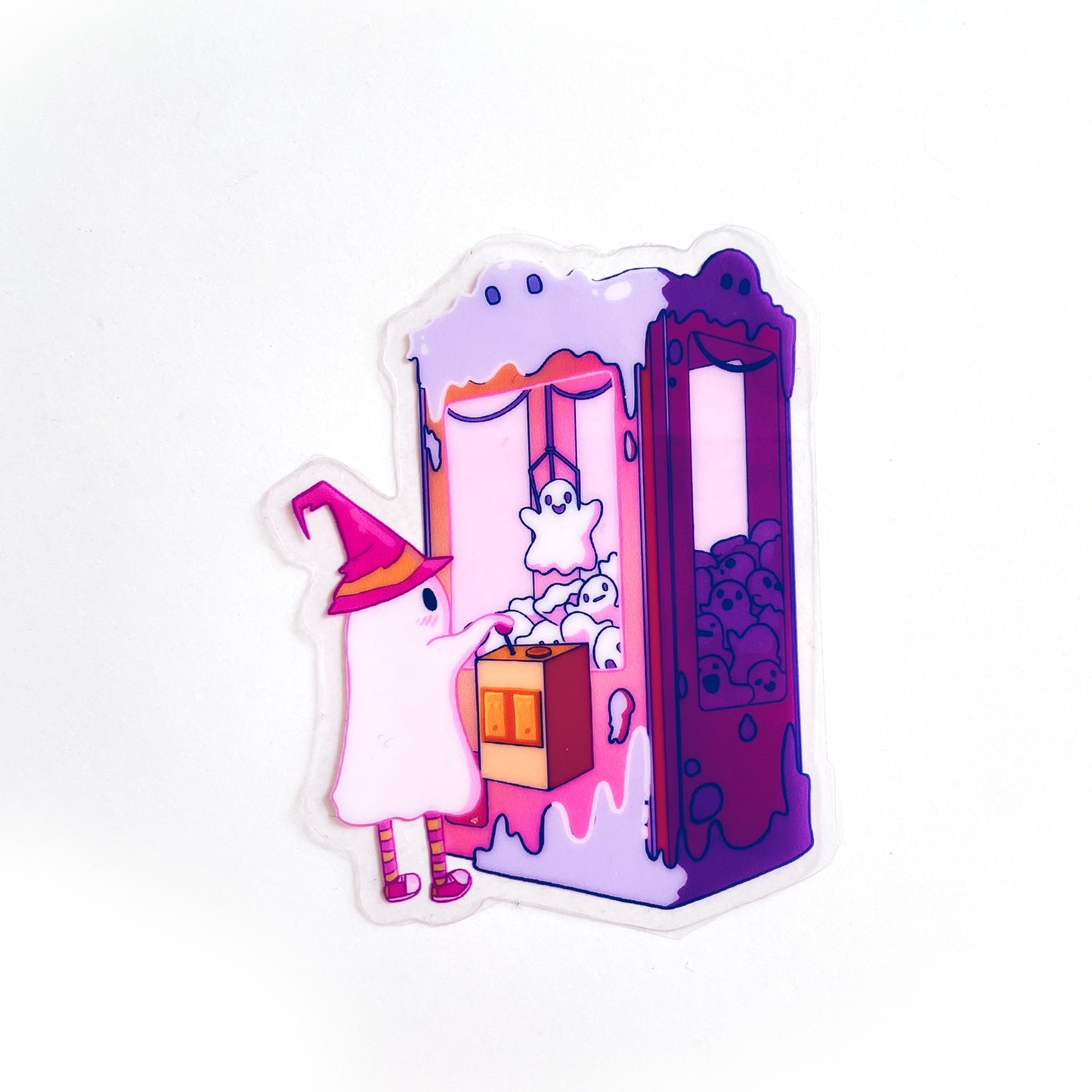 Summoning Spirits Crane Sticker