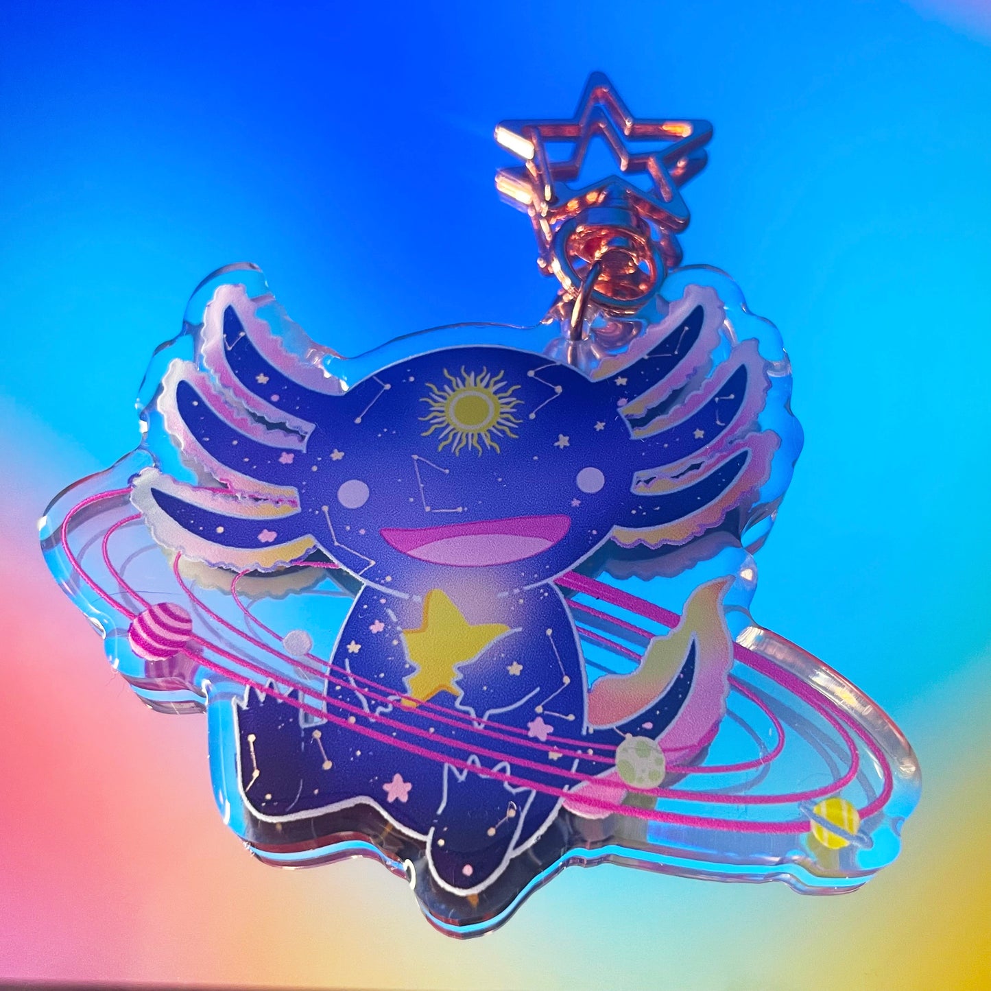Axolotl Orbit Charm