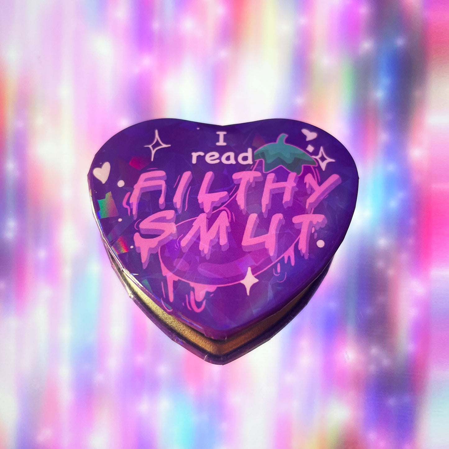Filthy Smut Heart Button