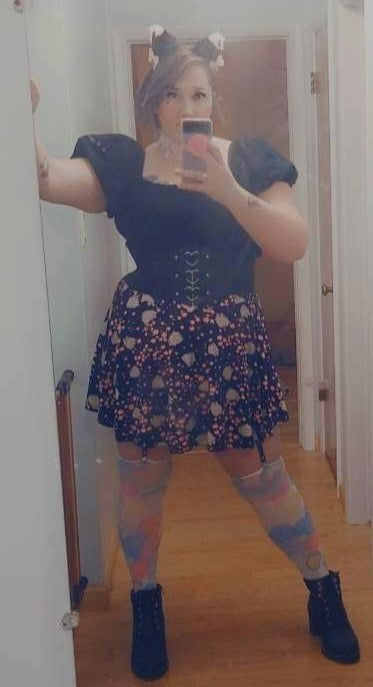 Pastel Marshmallow OTK Socks