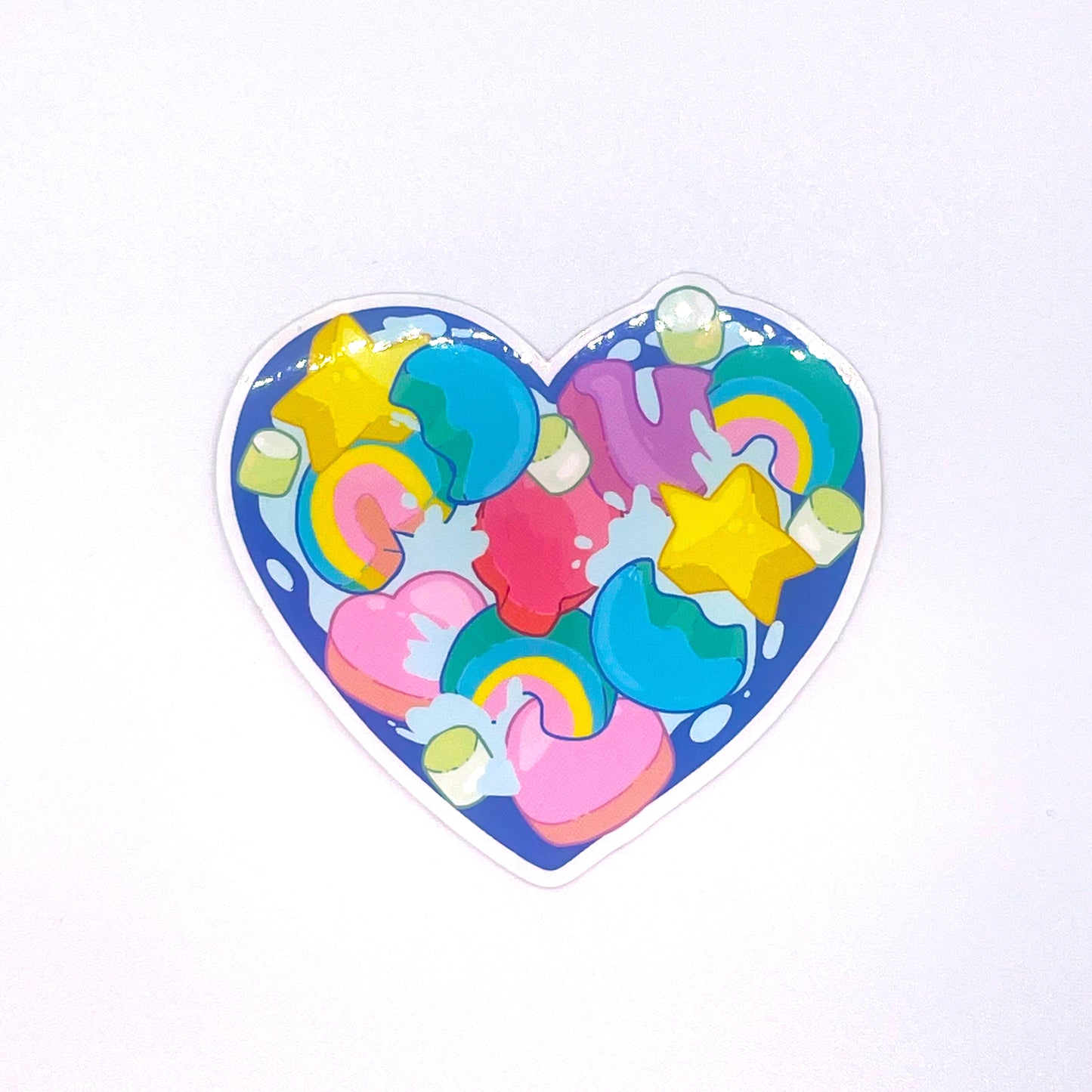 Pastel Marshmallows Sticker