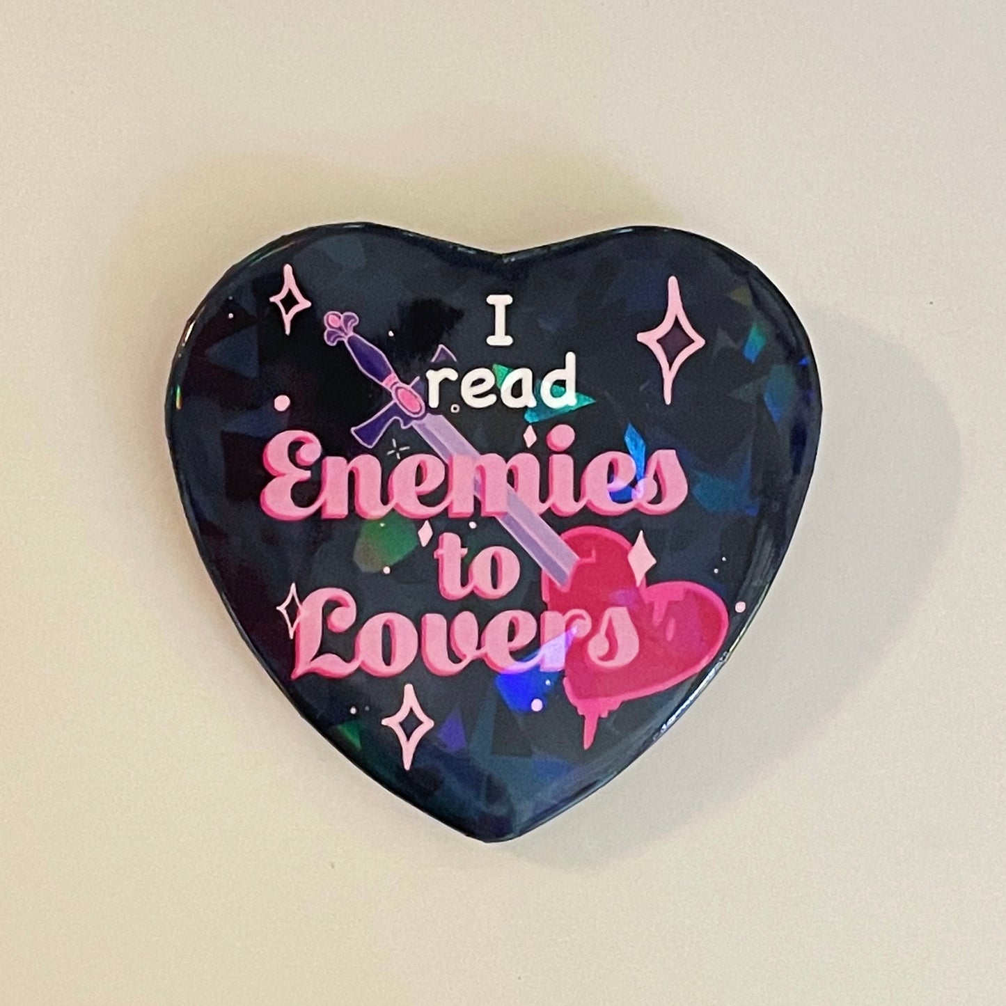 Enemies to Lovers Heart Button