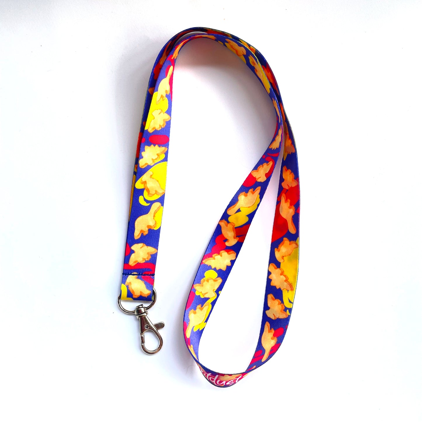 Dino Chicken Nugget Lanyard