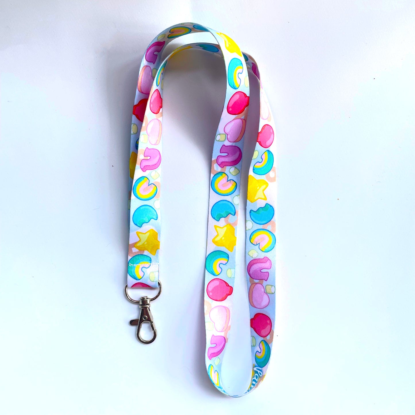 Pastel Marshmallow Lanyard