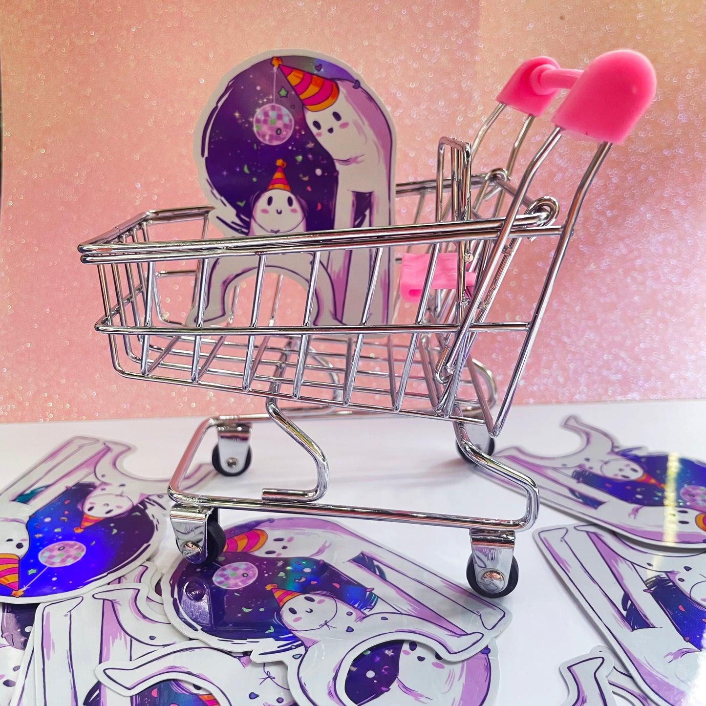 Nightcrawler Party Holographic Sticker