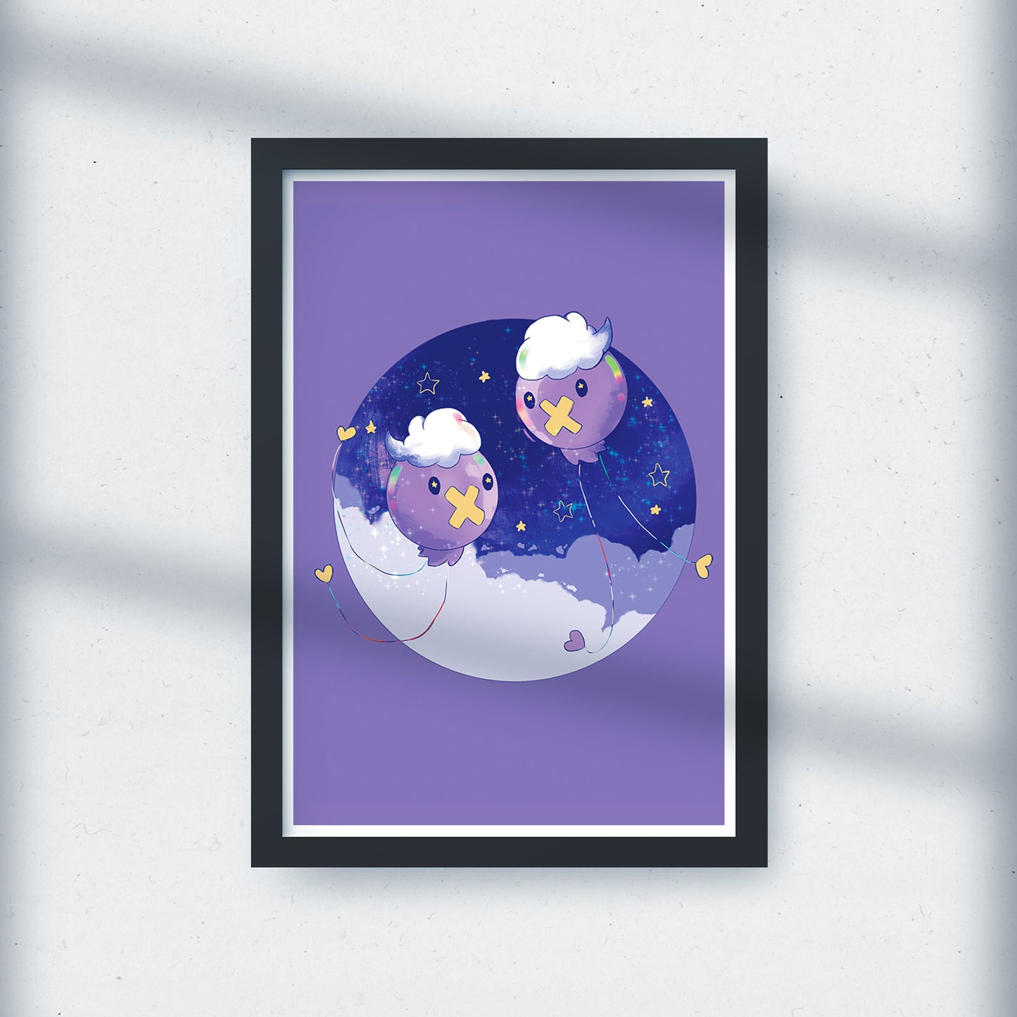 Spooky Balloons 5x7 Art Print