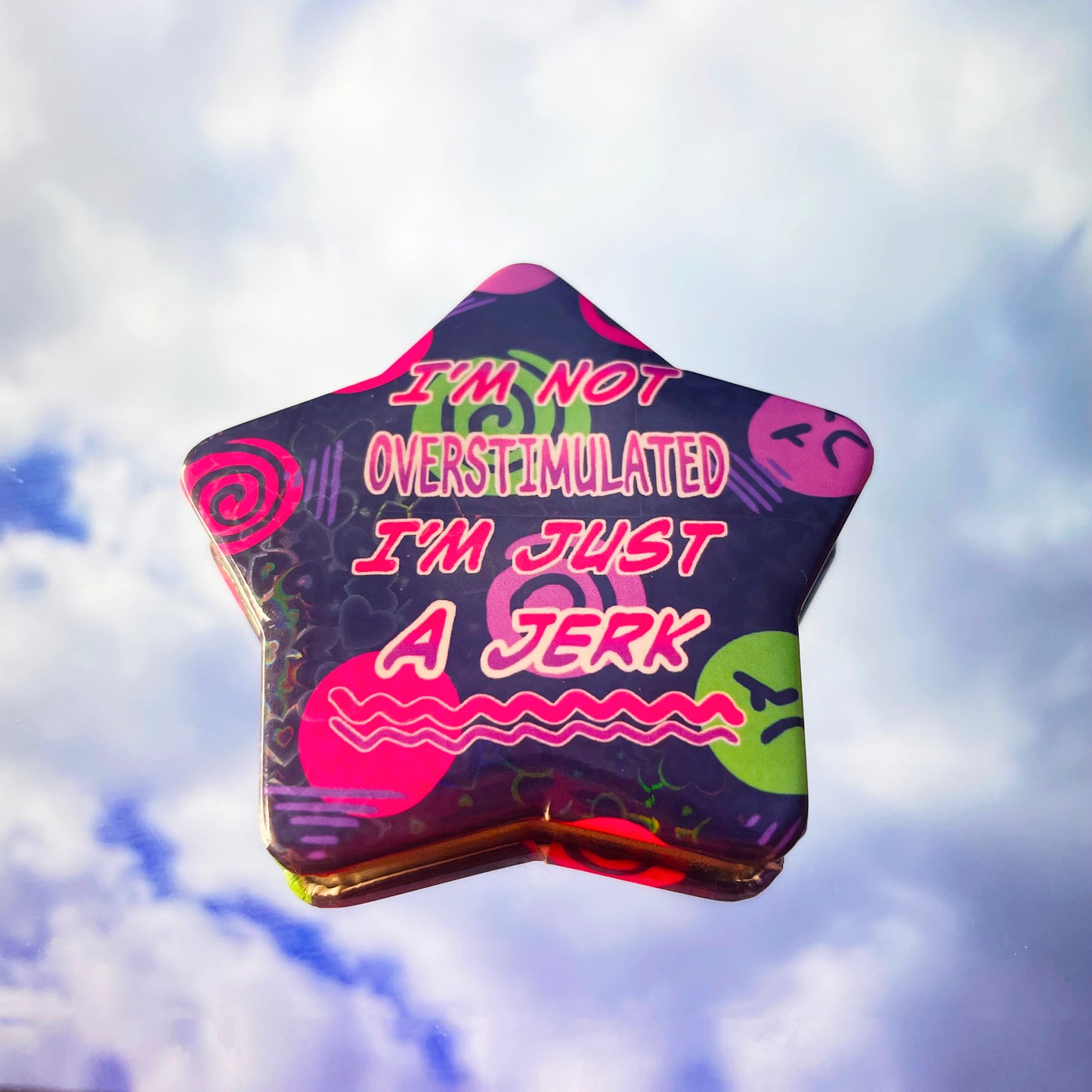 I’m a Jerk Star Button