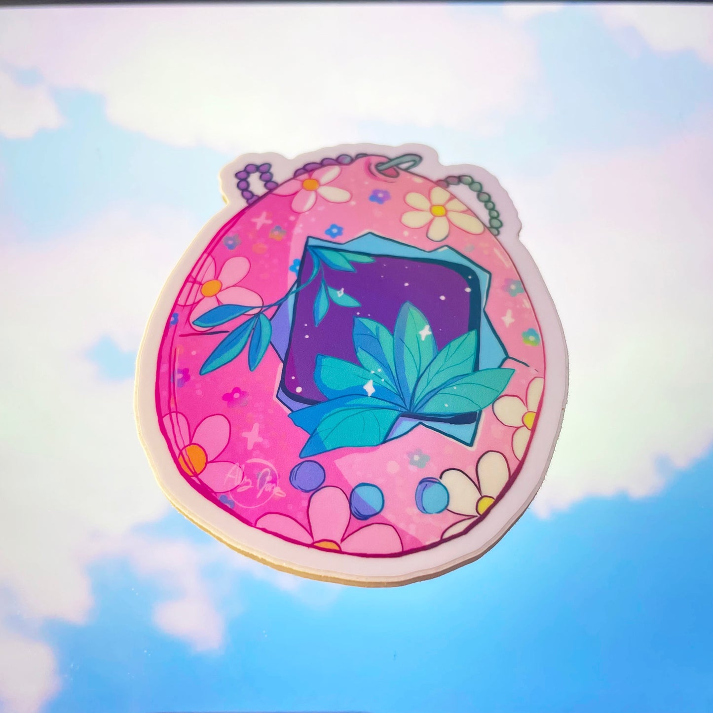 90s Nostalgia Series: Tamagotchi Sticker