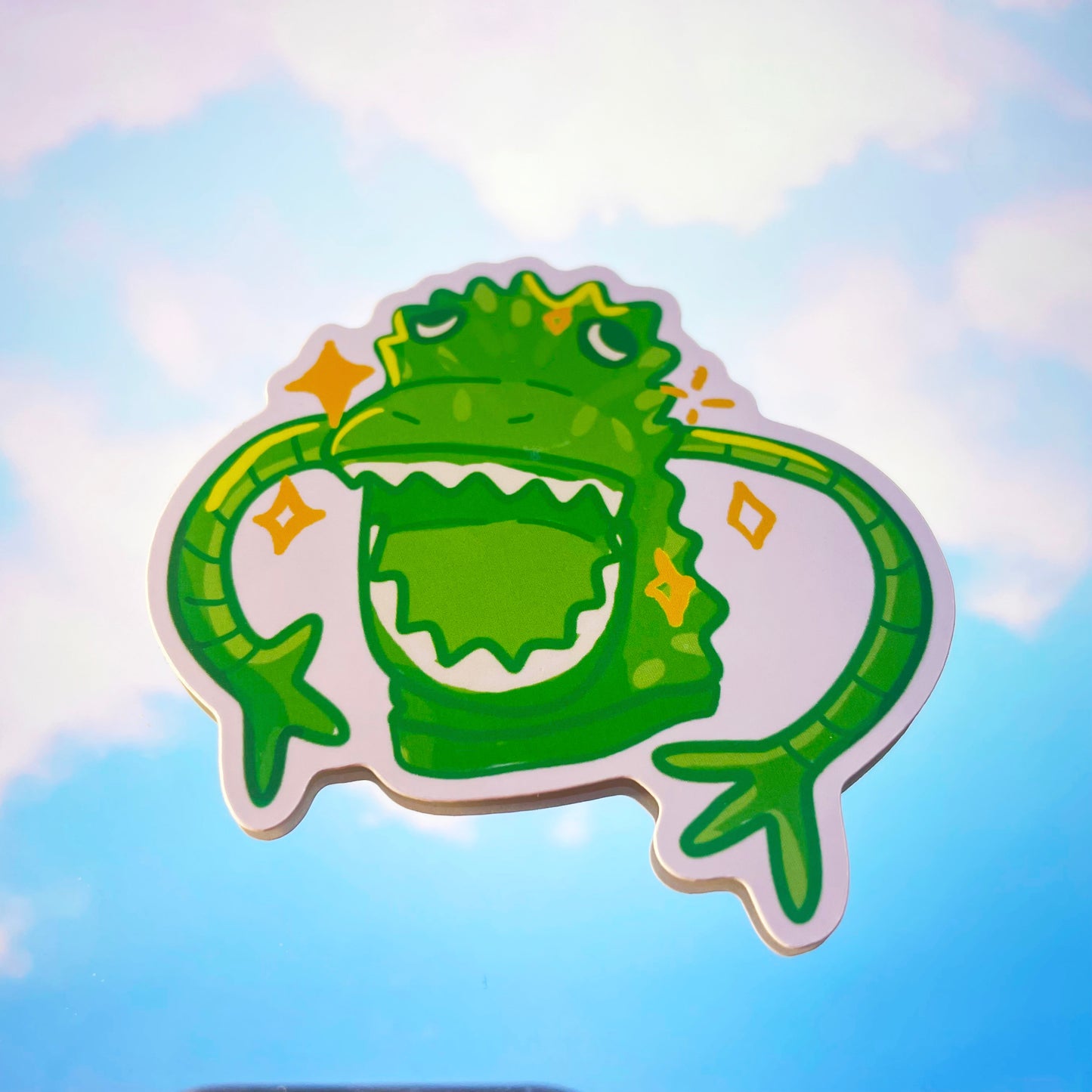 Finger Puppet Sticker