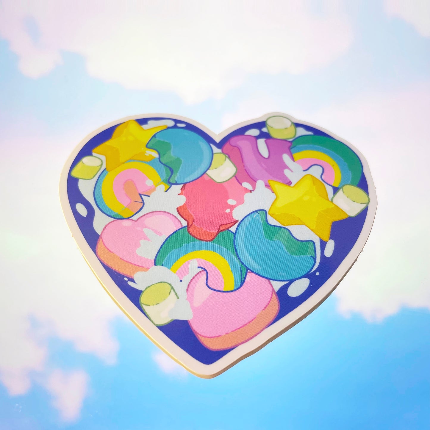 Pastel Marshmallows Sticker