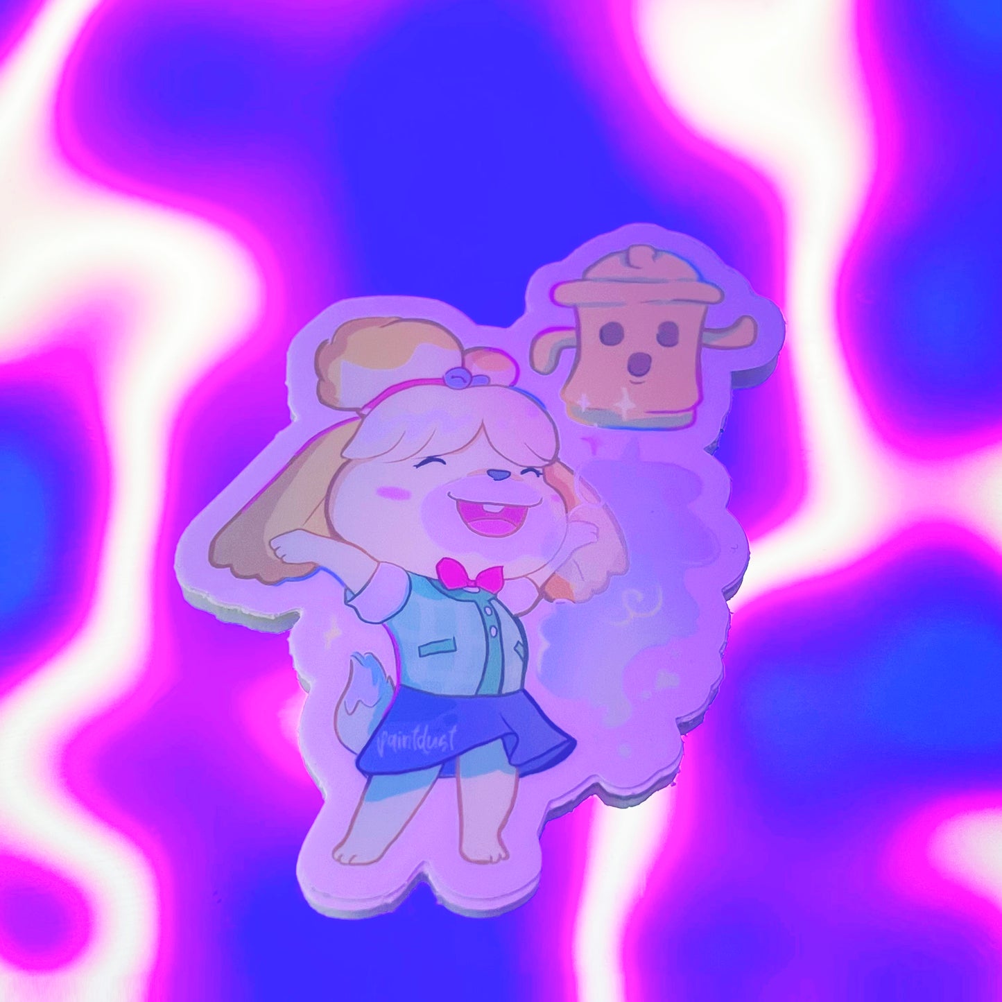 Isabelle Smash Sticker