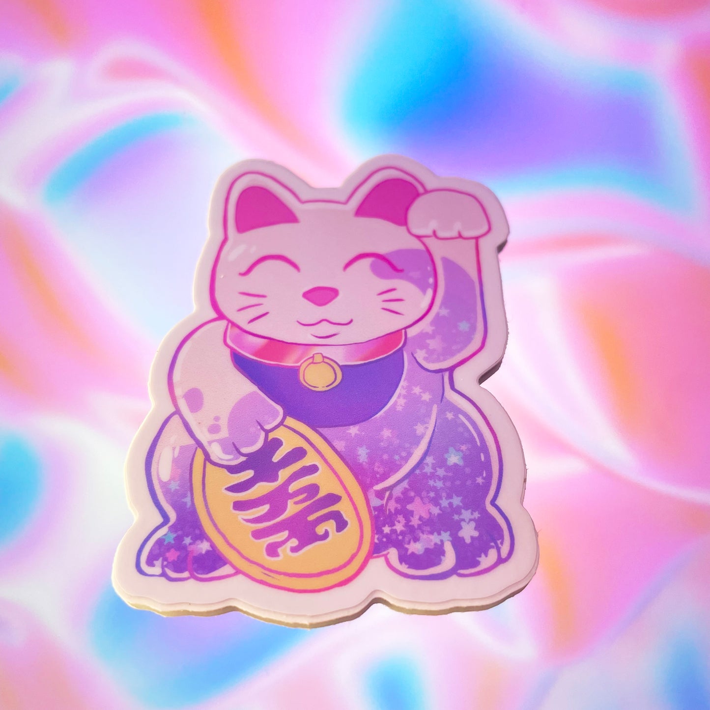 Lucky Cat Sticker