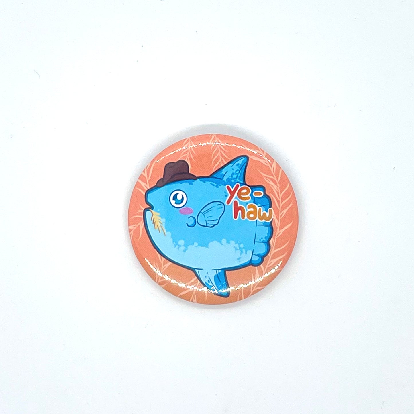 Ye-haw Sunfish Pinback Button