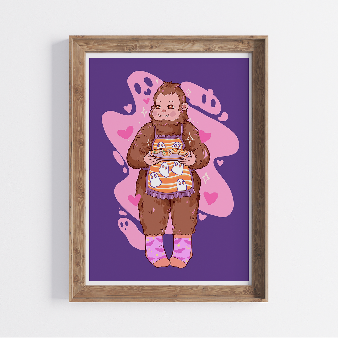 Bigfoot Baker 5x7 Art Print