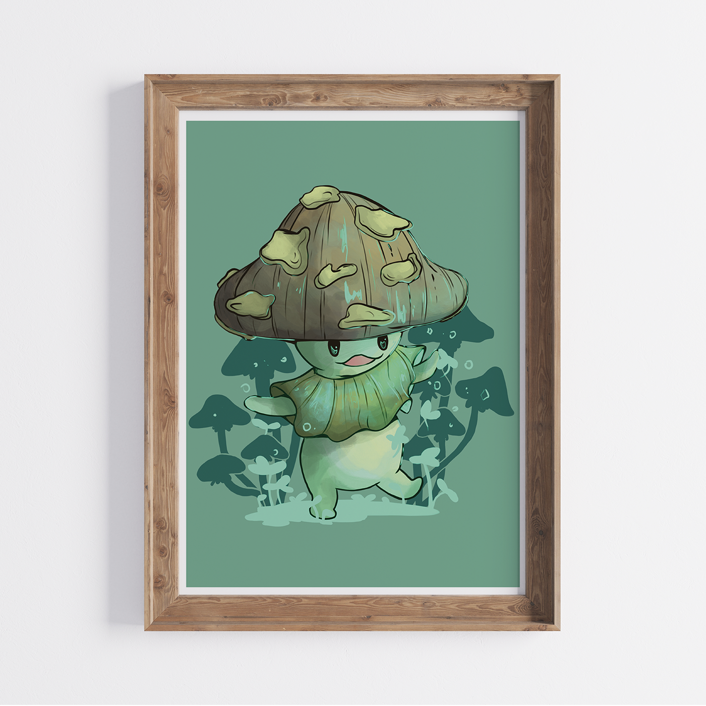 Bobus the Mushie Art Print