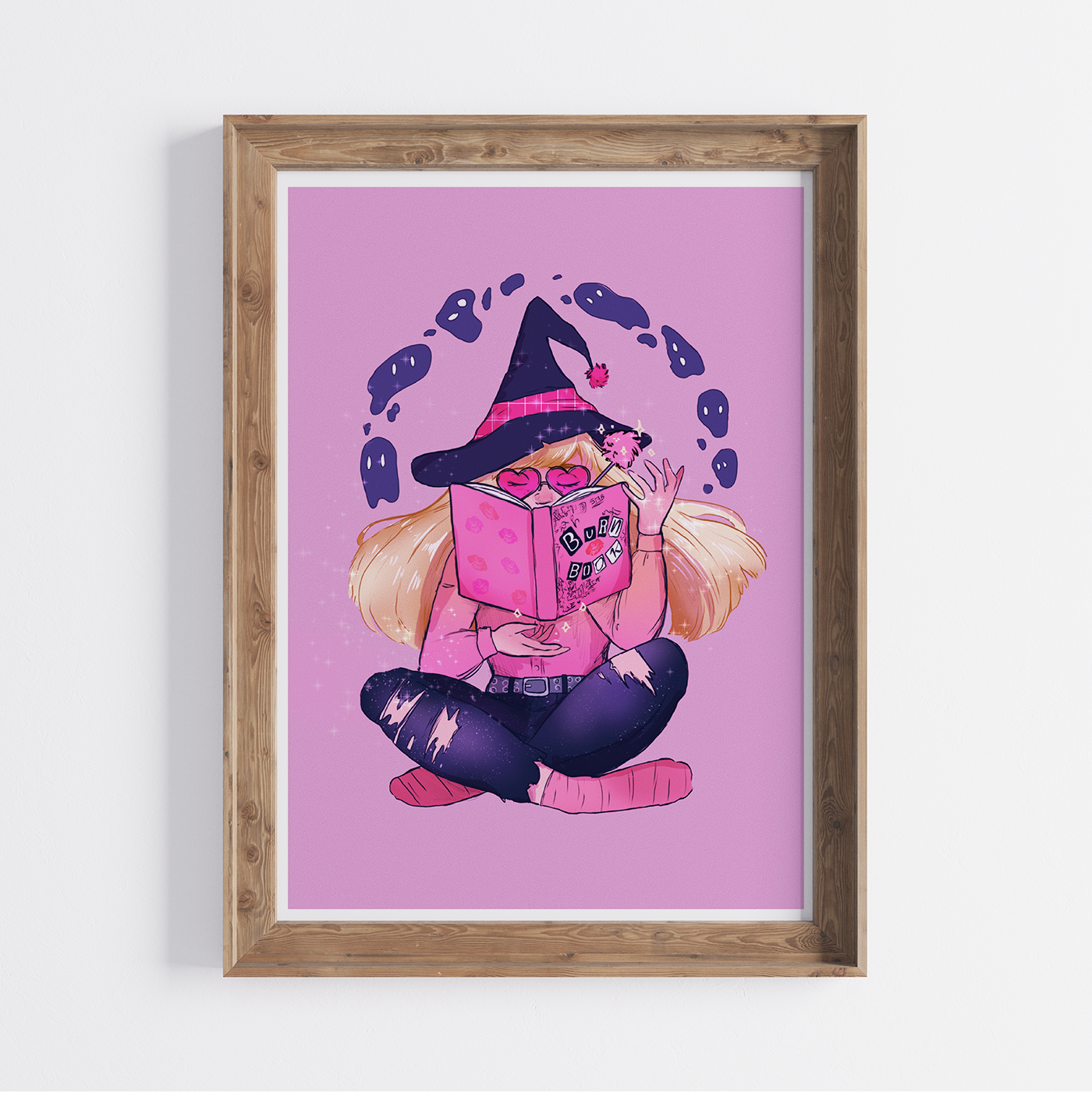 Burn Book Witch 5x7 Art Print