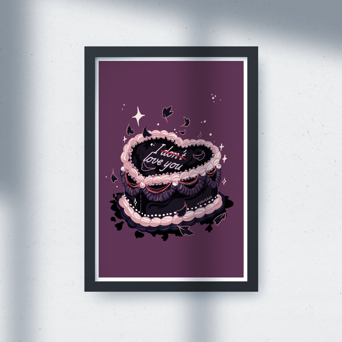 I Don't Love You 5x7 Art Print