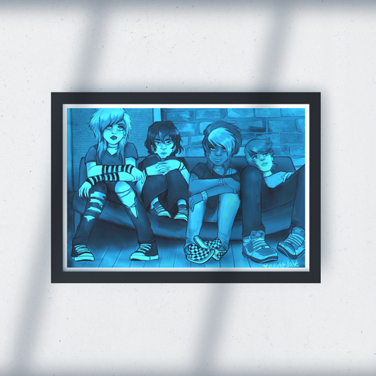 Dressed For Terror 5x7 Art Print