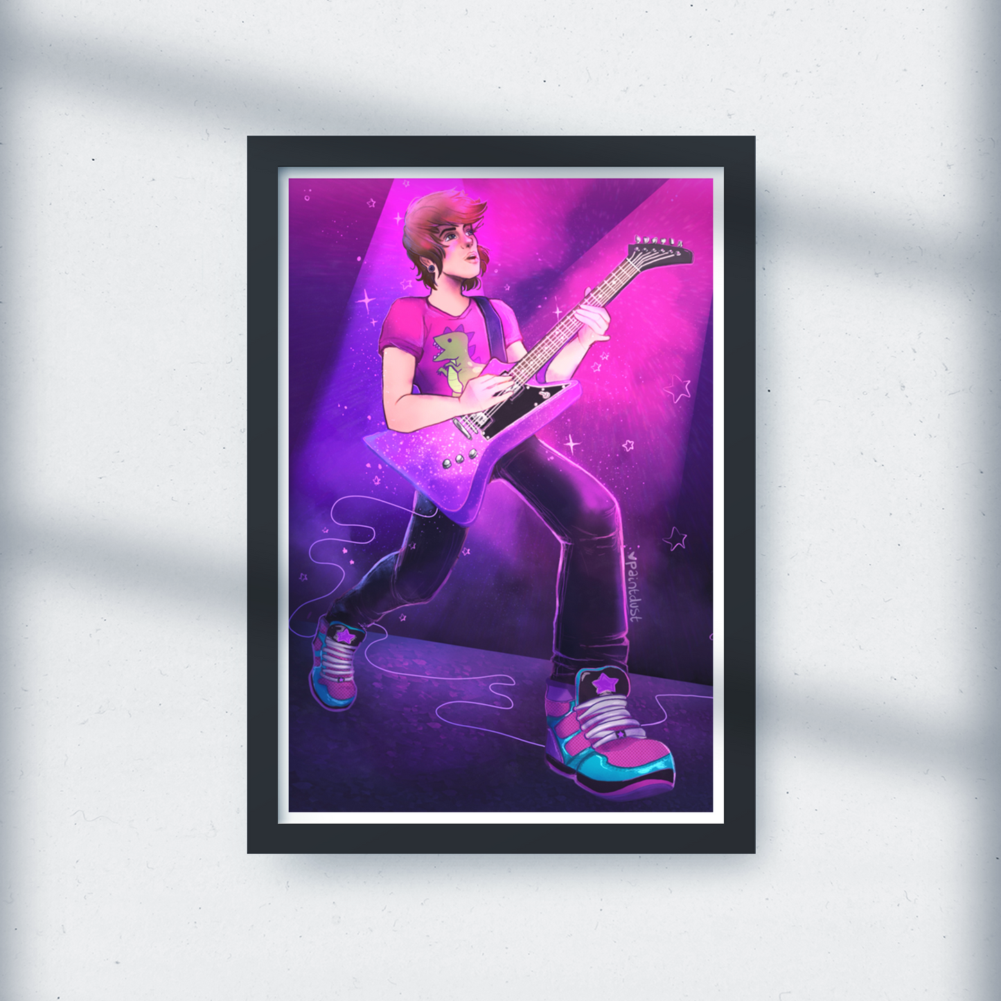Gavin the Guitarist 5x7 Art Print
