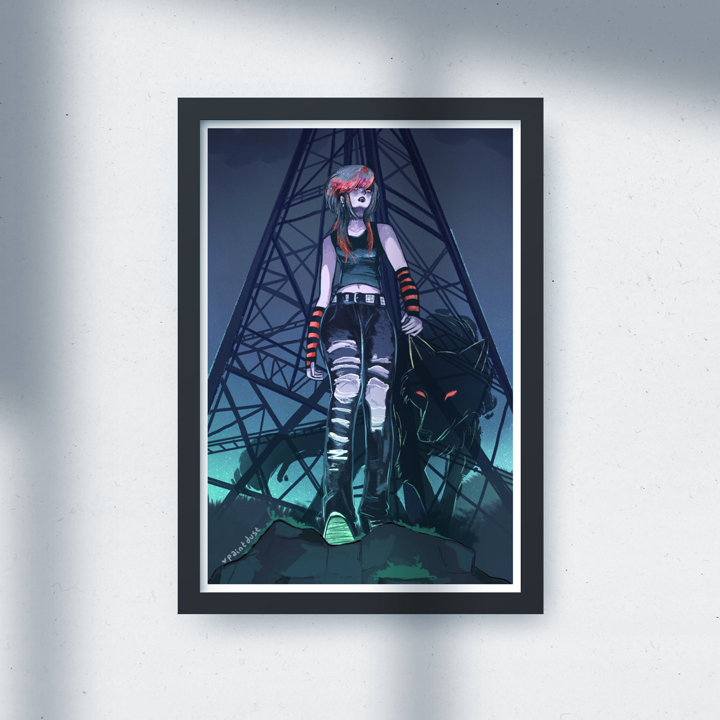 Radio Tower 5x7 Art Print