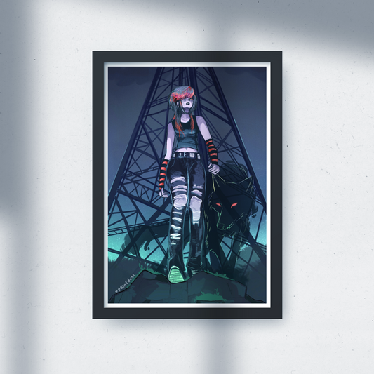 Radio Tower 5x7 Art Print