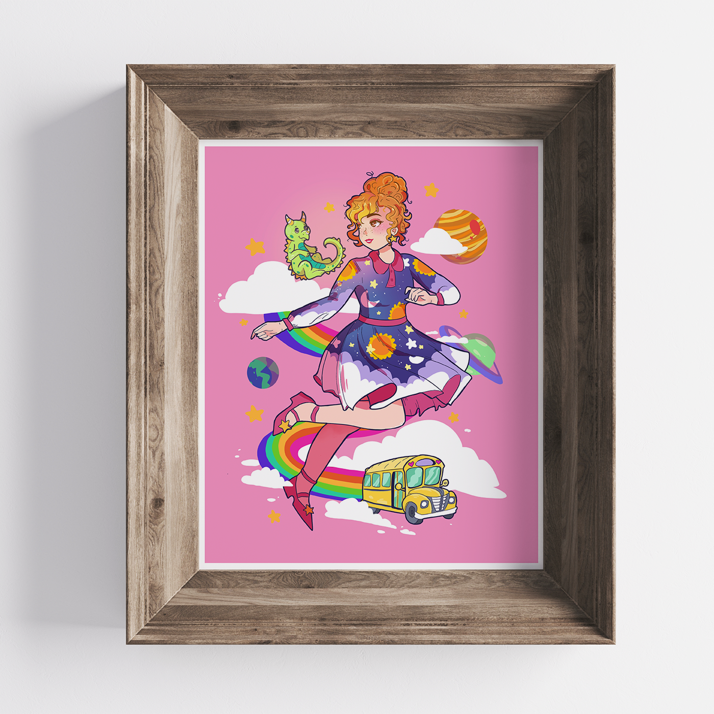 The Frizz 8x10 Art Print