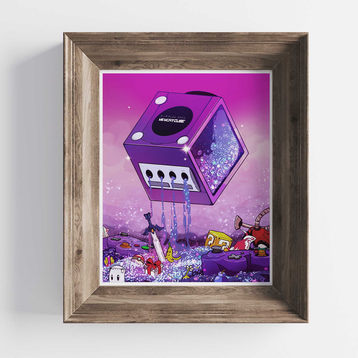 MemoryCube 8x10 Art Print