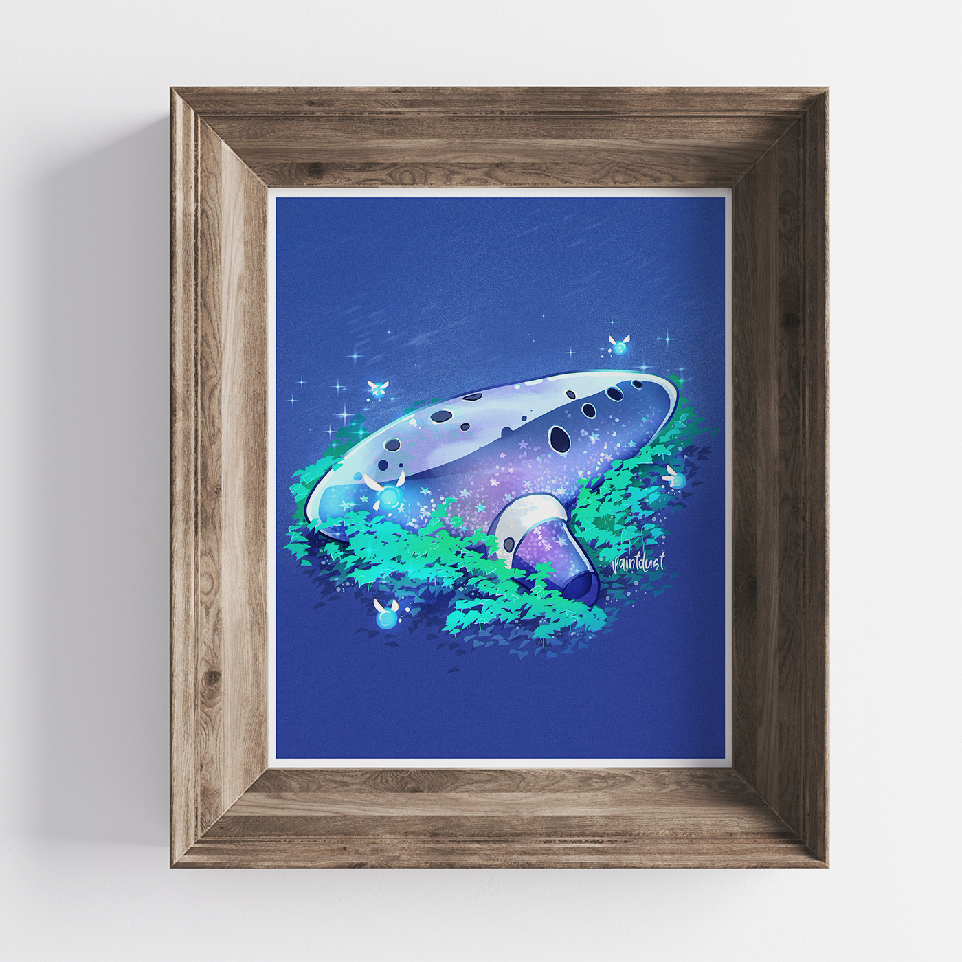 Aesthetic Ocarina 8x10 Art Print