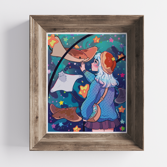 Ocean Flapjacks 8x10 Art Print