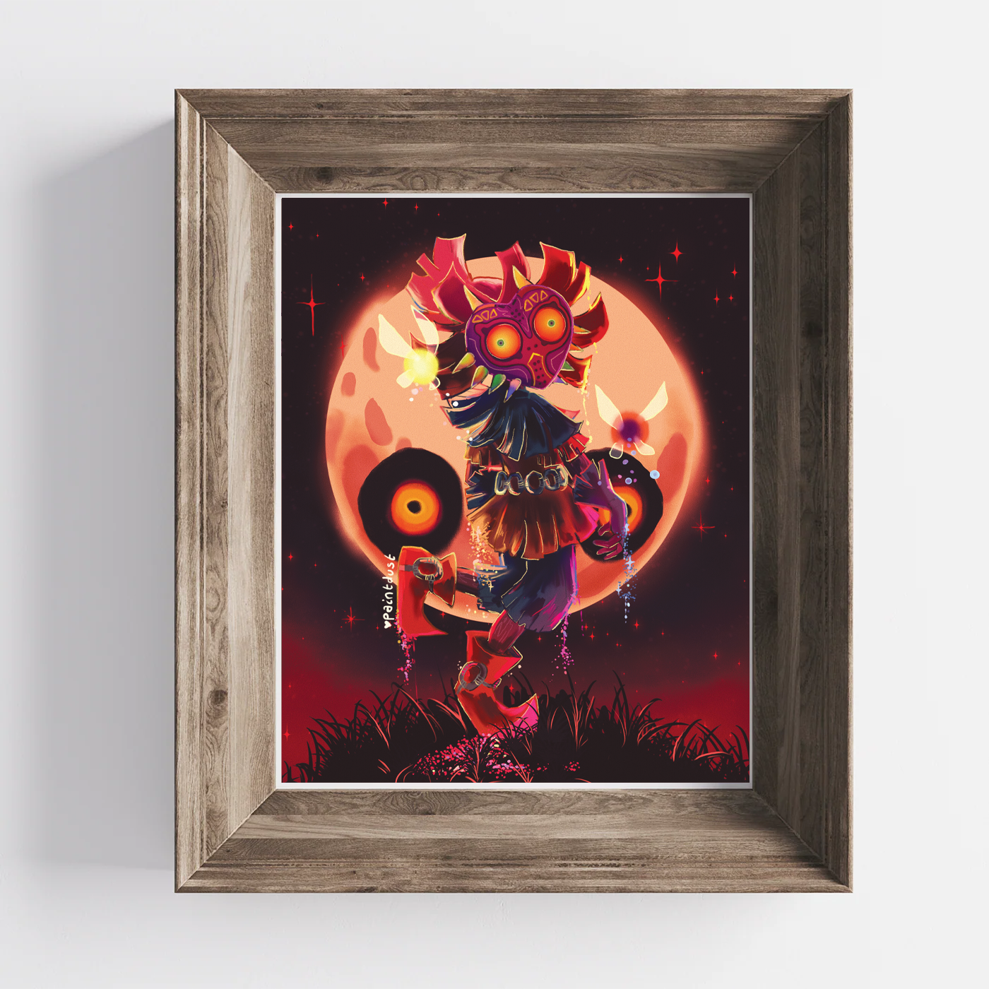 Skull Kid 8x10 Art Print