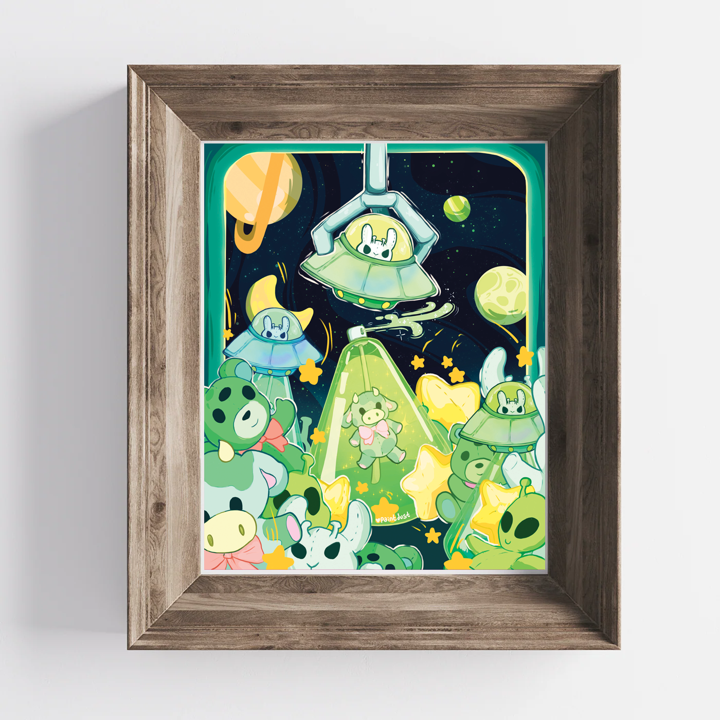 UFO Catcher 8x10 Art Print