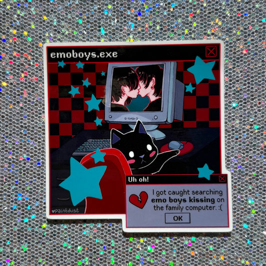 Emo Boys Sticker